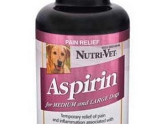 Nutri-Vet® K-9 Aspirin 300mg Chewables for Medium and Large Dogs – 75 count