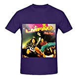 Lmfao Party Rock Funk Album Cover Mens Crew Neck Short Sleeve T Shirt Purple