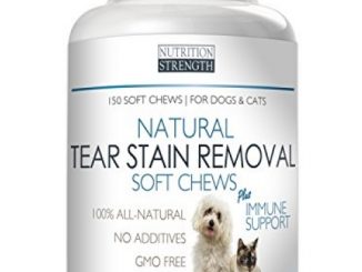 Natural Tear Stain Removal for Dogs and Cats Nutrition Strength, 150 Soft Chews