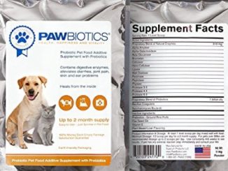 Pawbiotics Pet Probiotics and Enzymes with Prebiotics a Natural Supplement for Dogs and Cats (4 oz.)
