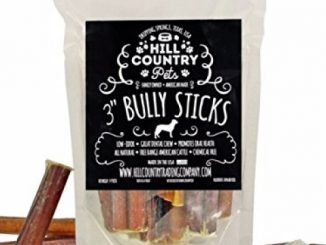 Bully Sticks Dog Chews 3 Inch 10 Count Made in the USA by Hill Country Pets