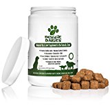 Doggie Dailies Glucosamine for Dogs, 225 Soft Chews, Advanced Hip and Joint Supplement with Glucosamine, Chondroitin, MSM, Hyaluronic Acid, and CoQ10, Premium Joint Relief for Dogs, Made in the USA