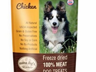 Freeze Dried Chicken Liver Dog Treats – Healthy, All Natural; Gluten, Grain, Hormone & Antibiotic Free, No Preservatives or Chemicals, Made in USA, Best for Training, Food Topper or Snacks