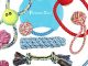 Futuresky Pubby Dog Toys 10 Pack Gift Set Ball Rope and Chew Squeaky Toys Variety Pet Puppies Toys set for Small and Medium Doggie