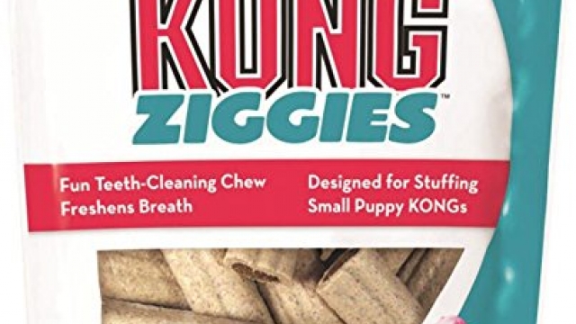 KONG Puppy Stuff’N Ziggies Small Dog Treat, 7-Ounce KONG Puppy Stuff’N Ziggies Small Dog Treat, 7-Ounce