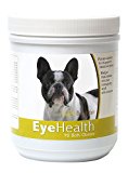Healthy Breeds – Dog Eye Care Support for French Bulldog – Over 80 Breeds – Soft Chew Supplement – 75 Count