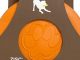 West Paw Zogoflex Zisc Durable Dog Frisbee Nearly Indestructible Flying Disc Dog Toy, 100% Guaranteed Tough, It Floats!, Made in USA, 8.5-Inch Large, Tangerine