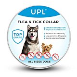 UPL Flea and Tick Prevention for Dogs, Flea and Tick collar for Dogs, One Size Fits All, 25 inch, 8 MONTH PROTECTION, Charity