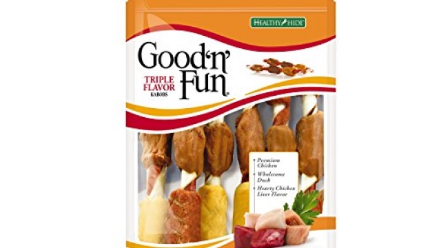 Good ‘n’ Fun Triple Flavor Kabob, Rawhide Chew, 6-Count – BullyMix.com ...