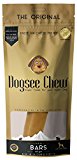 Dogsee Chew Large Dental Bars 5.0 Oz. Himalayan Chews for German Shepherd, Doberman, Golden Retriever, Bulldogs & Boxers
