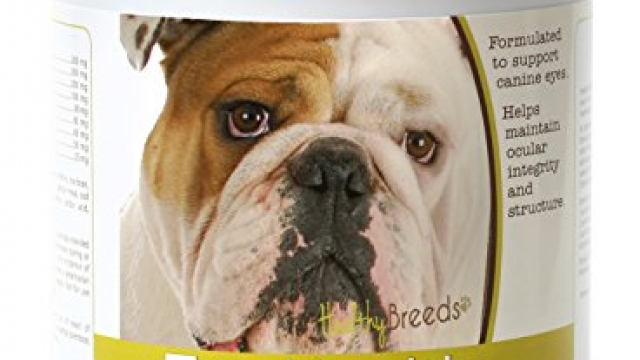 Healthy Breeds Dog Eye Care Support for Bulldog Over 80