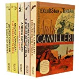 Andrea Camilleri Inspector Montalbano Mysteries Collection 5 Books Set Pack (The Voice of the Violin, Excursion to Tindari, The Shape of Water, The Terracotta Dog, The Snack Thief)