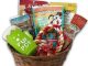 Dog Gift Basket set Puppy Pets Treats Crew Toys