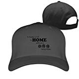 HILLR Home Without Cat Baseball Cap Black