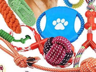 Dog Rope Toys 10 Pack Set Pet Puppy Teething Chew Rope Tug Assortment for Small Medium Large Dogs Breeds
