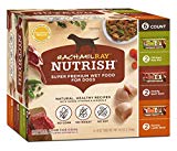 Rachael Ray Nutrish Natural Wet Dog Food, Variety Pack, Grain Free, 8 oz. tub (Pack of 6)