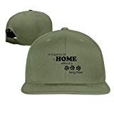 HILLR Home Without Cat Baseball Cap ForestGreen