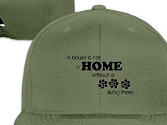 HILLR Home Without Cat Baseball Cap ForestGreen