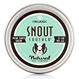 Natural Dog Company – Snout Soother – Dog Nose Remedy – All-Natural Remedy for Chapped Dog Noses – Vegan Dog Balm – Veterinarian Recommended – 2 Ounce Tin