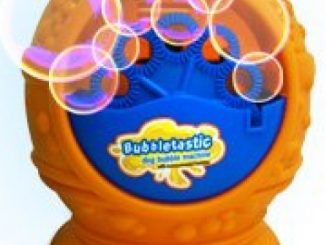 Bubbletastic Bacon Bubble Machine for Dogs – With FREE 8oz. Bottle of Bacon Bubbles!