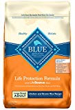 Blue Buffalo Life Protection Formula Large Breed Dog Food – Natural Dry Dog Food for Adult Dogs – Chicken and Brown Rice – 30 lb. Bag