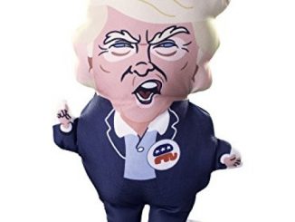Squeaky Donald Trump Dog Chew Toy – Funny Presidential Satirical Pet Toy with Squeaker