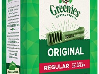 Greenies Original Regular Size Dental Dog Treats, 27 Oz. Pack (27 Treats)