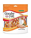 Good'n'Fun Healthy Hide Triple Twists Snack For Dogs Treats, 8.6 oz.