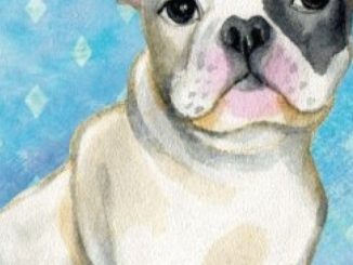 Journal Notebook For Dog Lovers French Bulldog In Flowers: 162 Lined and Numbered Pages With Index Blank Journal For Journaling, Writing, Planning and Doodling. (Journal Notebook Lined) (Volume 24)