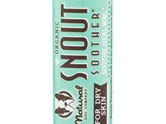 NaturalDog.com Snout Soother | 100% Organic and Vegan | Heals Hyperkeratosis and Dry Dog Nose | Nose Balm and Butter | 0.15 Oz TRIAL Stick