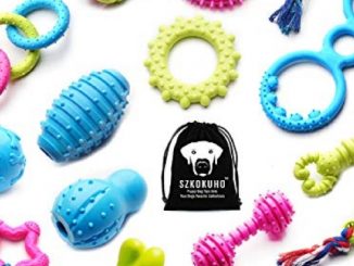 SZKOKUHO 17 Packs Durable Pet Puppy Dog Chew Toys Set Puppy Teething Ball Toys Puppy Rope Dog Tug Toy Safety Design Reviews
