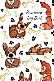 Password Log Book: New forget another login password with this handy record notebook where you can list your details to keep them safe. Dogs design