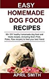 EASY HOMEMADE DOG FOOD RECIPES: 55+ DIY healthy homemade dog food and treats recipes, (including Grain-Free, Paleo, Raw recipes) to feed your best friend.