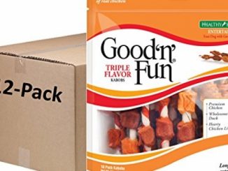 Good’N’Fun Triple Flavored Rawhide Kabobs For Dogs, 12 Oz (Pack Of 216)