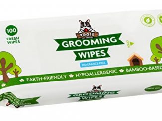 Pogi’s Grooming Wipes – 100 Deodorizing Wipes for Dogs & Cats – Large, Hypoallergenic, Fragrance-Free