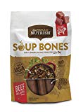 Rachael Ray Nutrish Soup Bones Beef and Barley Dog Treats, 6 Count