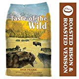 Taste of the Wild Grain Free High Protein Real Meat Recipe High Prairie Premium Dry Dog Food, 28 lb