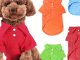 KINGMAS 4 Pack Dog Shirts Pet Puppy T-Shirt Clothes Outfit Apparel Coats Tops – Medium Reviews