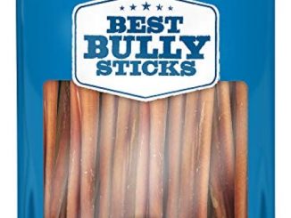 Best Bully Sticks Odor-Free Angus 6-inch Bully Sticks (20 Pack) – Made of All-Natural, Free-Range, Grass-Fed Angus Beef – Hand-Inspected and USDA/FDA-Approved