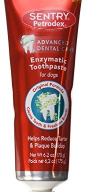 Petrodex Enzymatic Toothpaste for Dogs, Helps Reduce Tartar and Plaque Buildup, Poultry Flavor