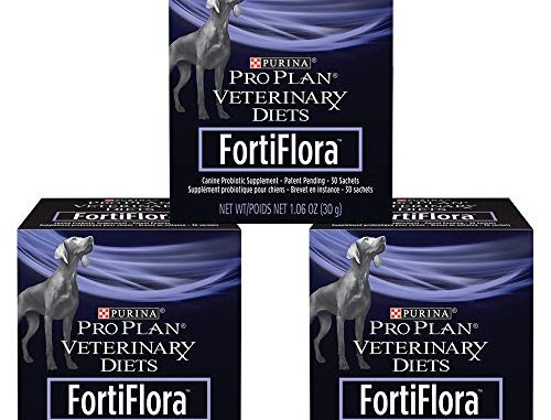 Purina Fortiflora Canine Nutritional Supplement Box (3 Pack), 30gm/90 Count