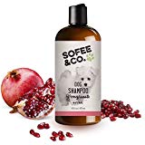 Sofee & Co. Natural Dog Puppy Shampoo Pomegranate - Clean Moisturize Deodorize Detangle Soothe Soften Normal Dry Itchy Flaky Allergy Sensitive Skin. Prevent Mattes. 16 oz