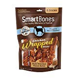 Smartbones Chicken-Wrapped Sticks For Dogs With Real Peanut Butter, 8 Count