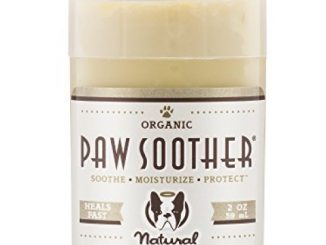 Natural Dog Company – Paw Soother | Heals Dry, Cracked, Irritated Dog Paw Pads | Organic, All-Natural Ingredients, Easy to Apply | 2 Oz Stick