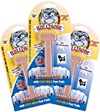 Bullibone Dog Chew: Durable Dog Toys for Small Dogs and Aggressive Chewers. Long Lasting Peanut Butter Flavored Dog Chews. Great for Puppies.