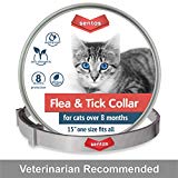 Flea Tick Prevention for Cats - Cat Flea Collars Flea Tick Prevention Cat Flea Treatment Flea Protection Pet Flea Collars Fit All Cats Fleas Ticks for Flea Control Cats