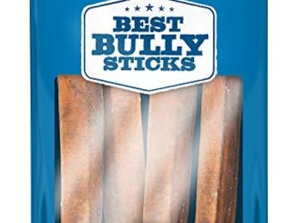 Best Bully Sticks Premium 6-Inch Jumbo Bully Sticks (4 Pack) – All-Natural, Free-Range, Grass-Fed, 100% Beef Single-Ingredient Dog Chews