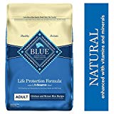 Blue Buffalo Life Protection Formula Adult Dog Food - Natural Dry Dog Food for Adult Dogs - Chicken and Brown Rice - 30 lb. Bag