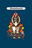 Notebook: happy thanksgiving shih tzu turkey dog costume - 50 sheets, 100 pages - 6 x 9 inches