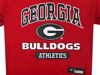 NCAA Georgia Bulldogs Dog T-Shirt, Medium